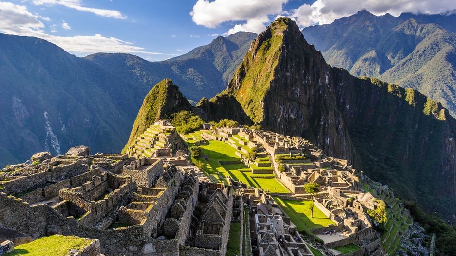 Kompleks świątynny Machu Picchu pochodzi z XV w. jest najważniejszą atrakcją Peru