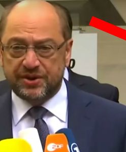 Martin Schulz składał kondolencje ofiarom. W tym czasie jego koleżanka... miała niezły ubaw