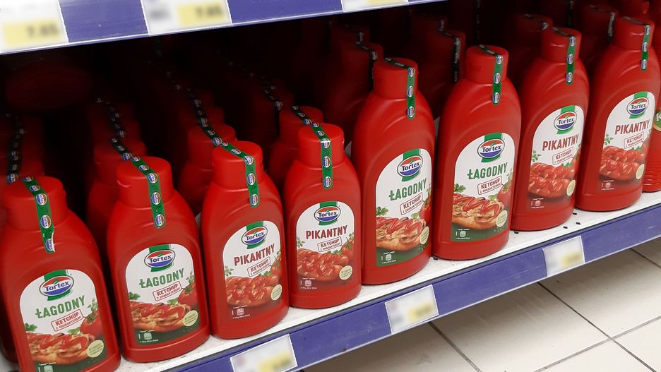 Ketchup Tortex należy dziś do koncernu Unilever