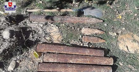 Lubelskie. Biała Podlaska: ogród krył szokującą niespodziankę