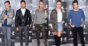 Kto przyszedł na premierę sportowej kolekcji ubrań? Odchudzona Anna Gzyra, Sylwia Nowak w nowej fryzurze, elegancki Rafał Maślak