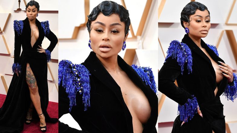 Oscary 2020. Blac Chyna też pojawiła się na ceremonii. Jej kreacja pozostawia wiele do życzenia…