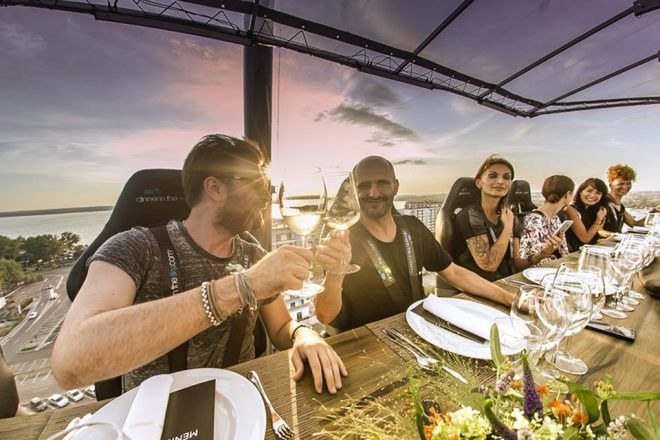 Dinner in the sky w samym centrum stolicy 4-6 września 2015