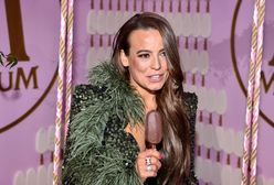 Anna Mucha w zaskakującej kreacji. "Nowy trend w modzie ślubnej"