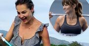 Małgorzata Socha w skąpym bikini balansuje szczupłym ciałem na desce. Figury może pozazdrościć jej Lewandowska