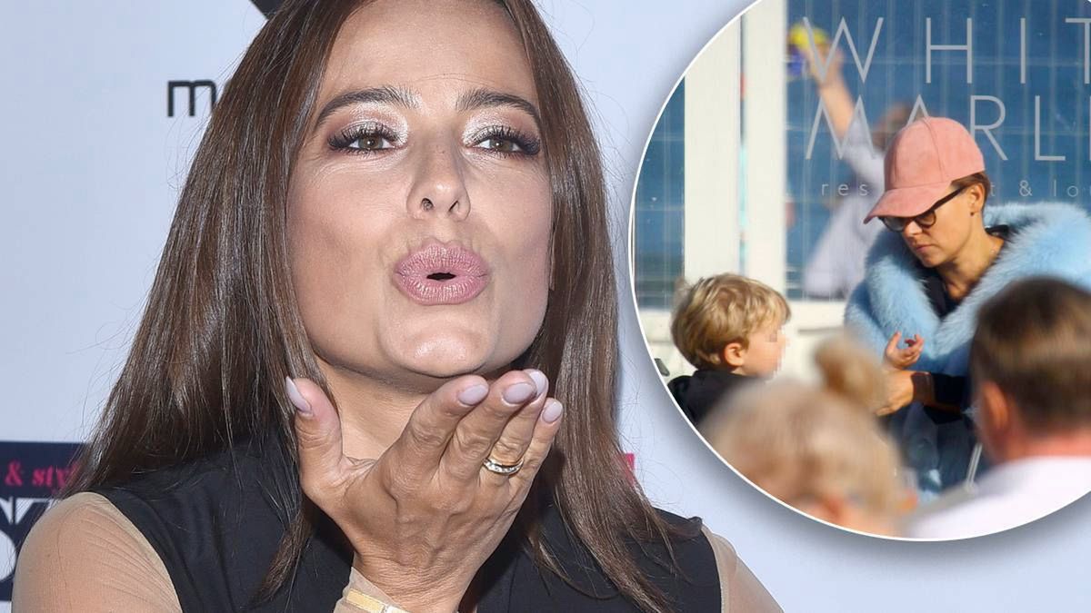 Anna Mucha, urodziny syna