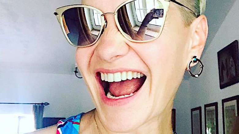 Małgorzata Kożuchowska trening