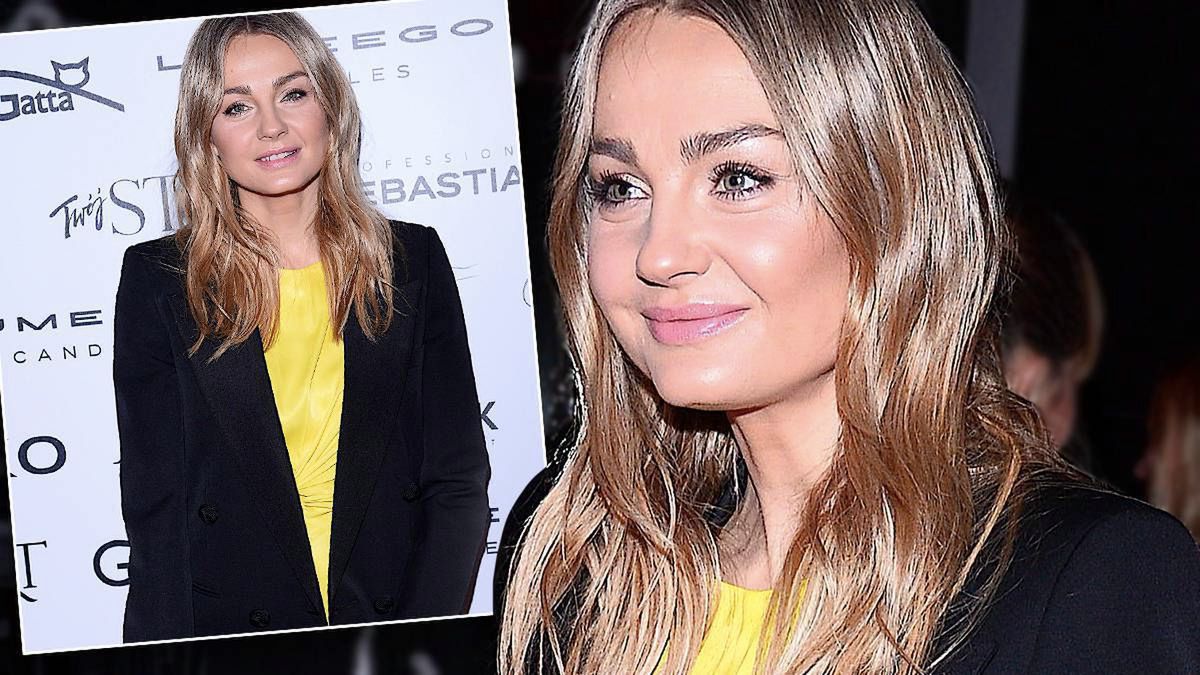 Małgorzata Socha w kreacji swojego projektu na gali "Twojego Stylu". Gwiazda już poczuła wiosnę