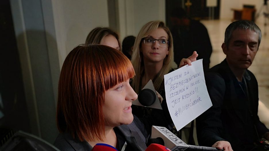 Justyna Socha w Sejmie. STOP NOP zapowiedziało nową inicjatywę ustawodawczą
