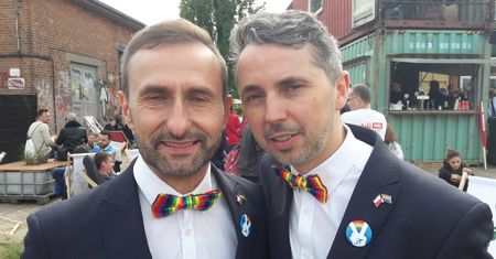 Wojtek i Michał są mężem i mężem. Wzięli "ślub" w Polsce