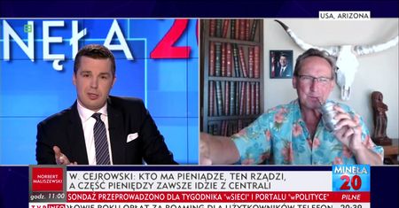 PiS zarzuca opozycji bronienie agresji. Ich TVP regularnie promuje hejtera Cejrowskiego
