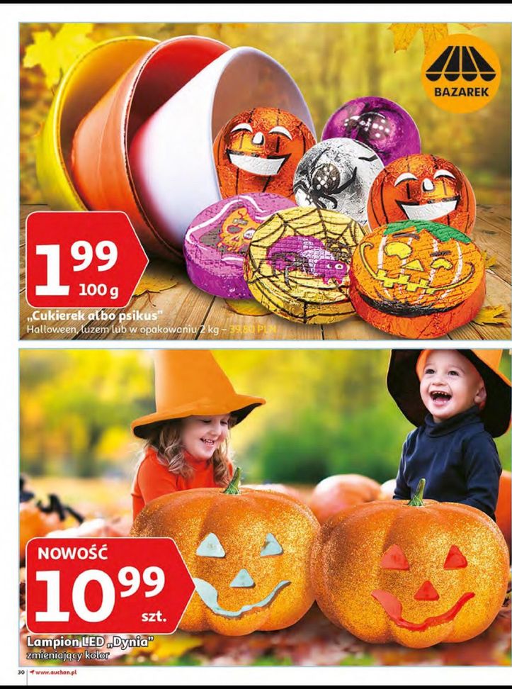 oferta auchan na halloween 