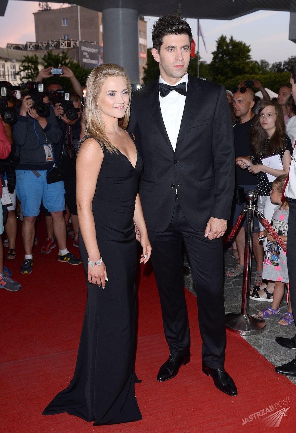 Agnieszka Kaczorowska i Krzysztof Wieszczek w Międzyzdrojach 2015
