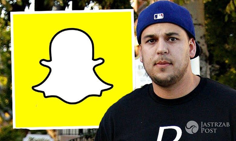 Rob Kardashian założył konto na SnapChacie