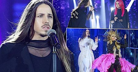 Michał Szpak swoimi stylizacjami próbował przebić nawet Marylę Rodowicz! Zobaczcie jak wystroił się na Sylwestra 2017