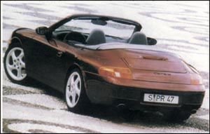 Nowe Porsche 911 Cabrio - lipiec 1998