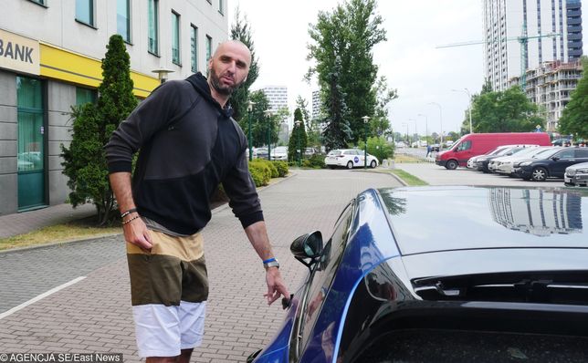 Marcin Gortat w Porsche Panamerze / KAMIL KACPERCZYK/SE/EAST NEWS 