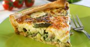 Quiche z cukinią i serem pleśniowym