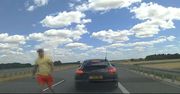 Agresywny kierowca porsche. Zaatakował rodzinę na S8
