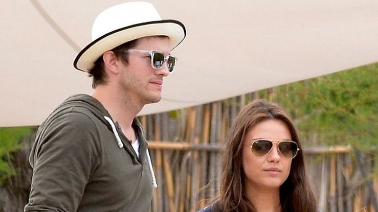 Mila Kunis i Ashton Kutcher 
Fotografia: ONS