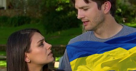 Ashton Kutcher i Mila Kunis w geście solidarności z Ukrainą. Aktorka wspiera swoją ojczyznę: "Boże chroń obywateli"