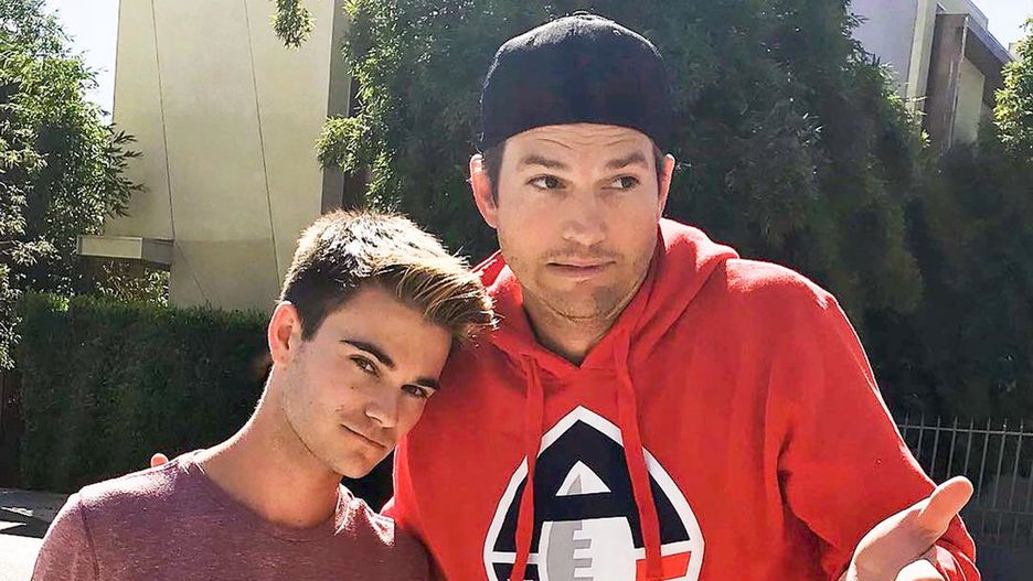 Ashton Kutcher i chłopak, którego potrącił