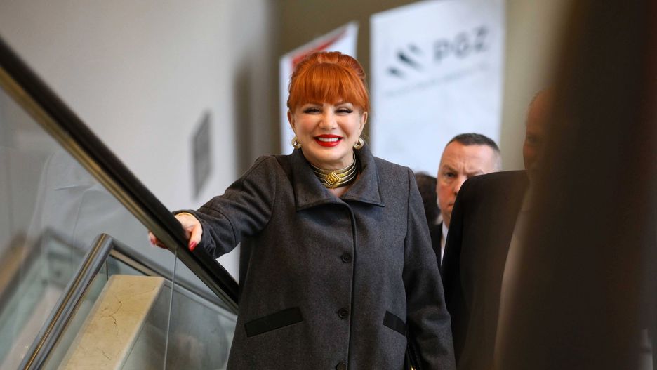 Warszawa. Ambasador USA w Polsce Georgette Mosbacher podczas międzynarodowej konferencji "Nowoczesne Technologie dla Bezpieczeństwa Kraju"