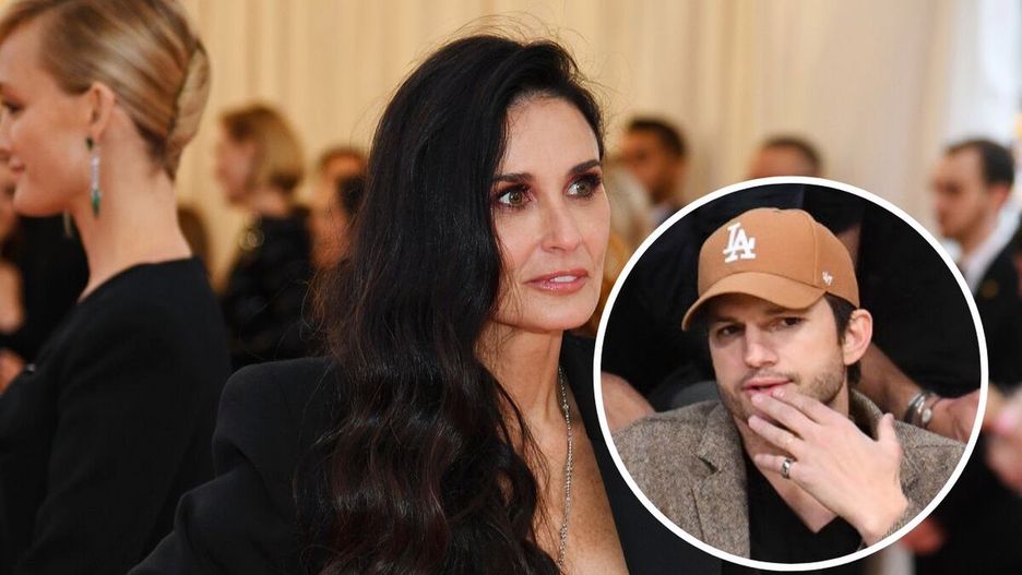 Demi Moore oskarżyła Ashtona Kutchera o zdrady