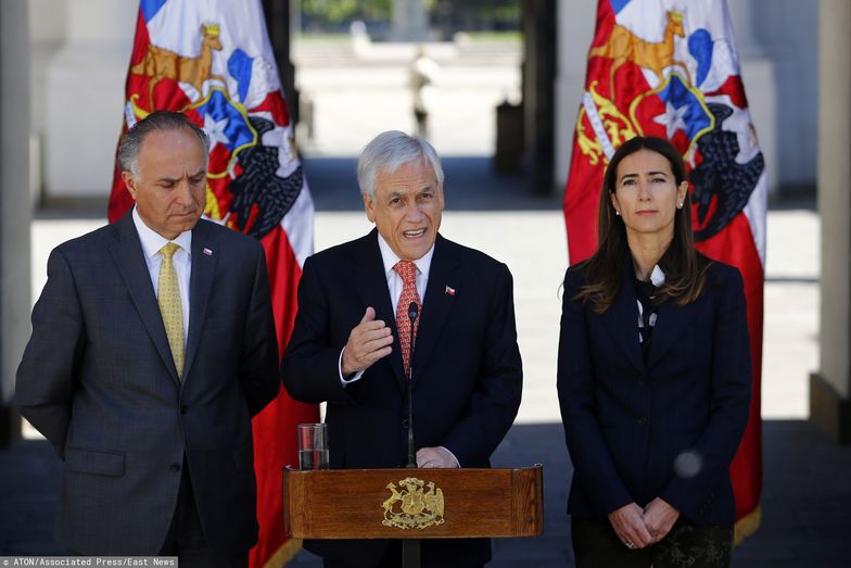 Prezydent Chile Sebastian Pinera odwołał dwie ważne konferencje.