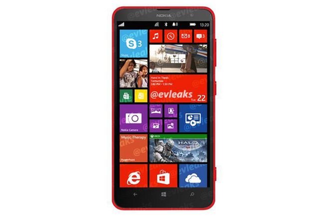 Nokia Lumia 1320 na zdjęciu