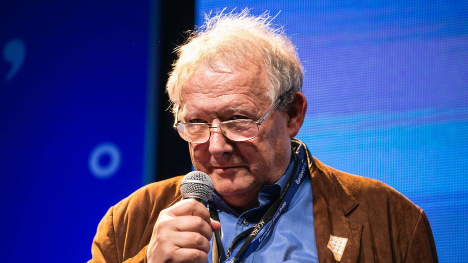 Redaktor naczelny "Gazety Wyborczej" Adam Michnik