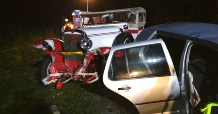 CWS T-1 zniszczony w wypadku. Pierwszy polski samochód nie weźmie udziału w obchodach 11 listopada