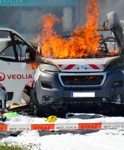 Warszawa. Wybuch samochodu na Bemowie. Są ofiary śmiertelne i ranni