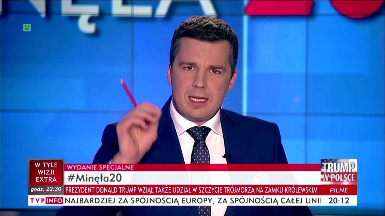 Uczestnicy kontrmiesięcznicy zaatakowali Michała Rachonia z TVP. "Wykonywałem tam obowiązki dziennikarza"