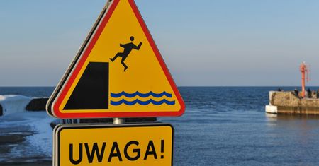 Wypadek na falochronie. Matka zawiniła
