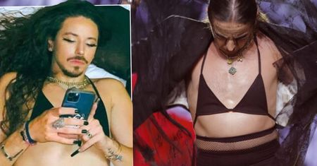 Michał Szpak wyjaśnił, co symbolizuje jego biustonosz. Krótko i dosadnie odpisał zaciekawionemu internaucie