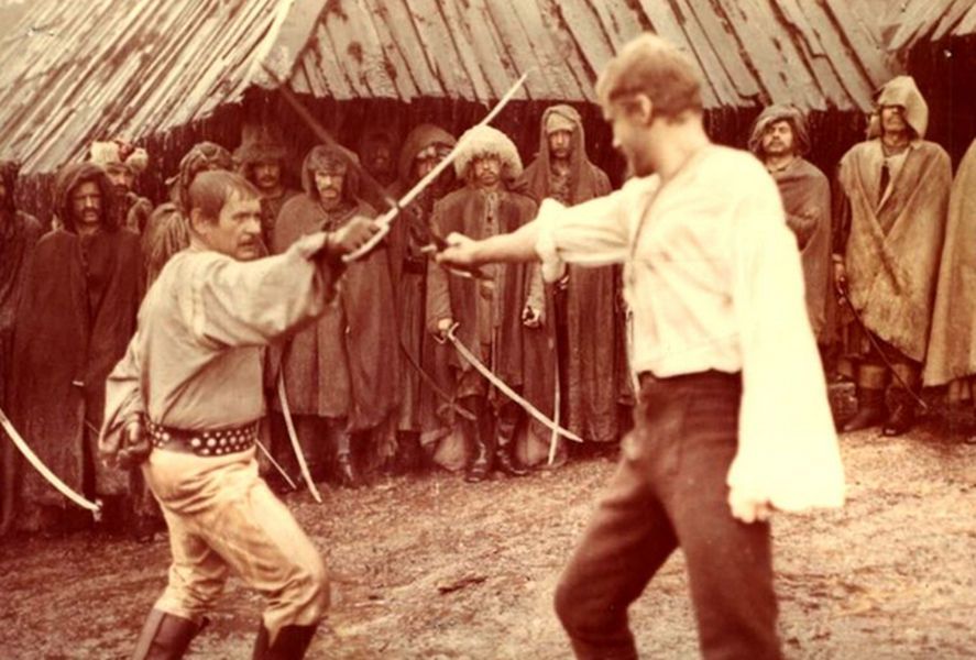 Pamiętny pojedynek Kmicica z Wołodyjowskim w filmie "Potop" Jerzego Hoffmana