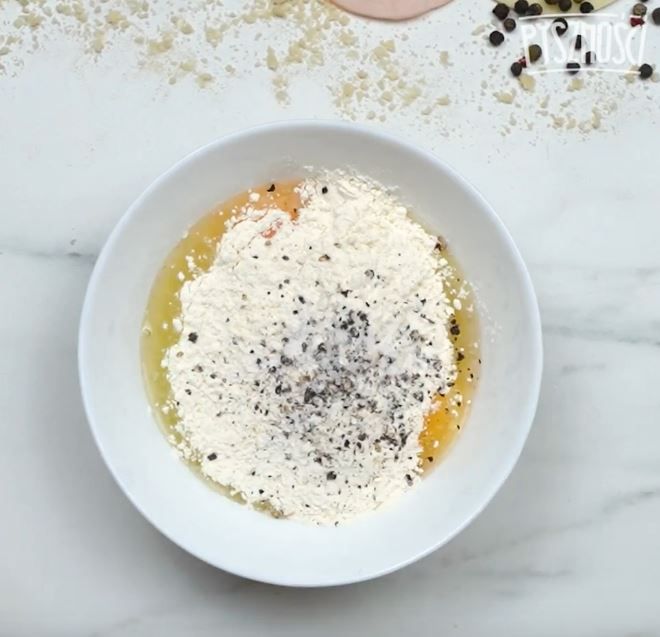 Serowo-szynkowa przekąska- Pyszności