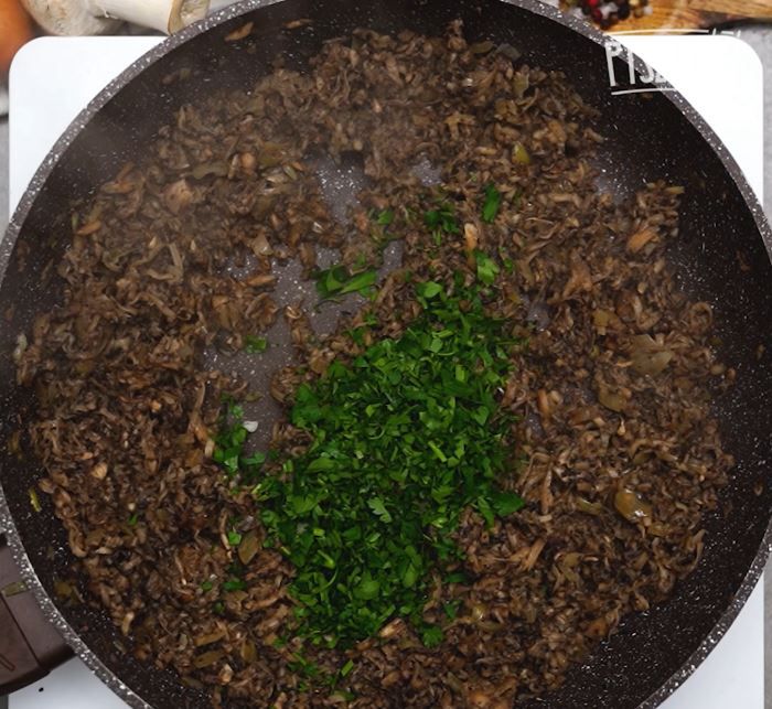 Tortille z pieczarkami- Pyszności