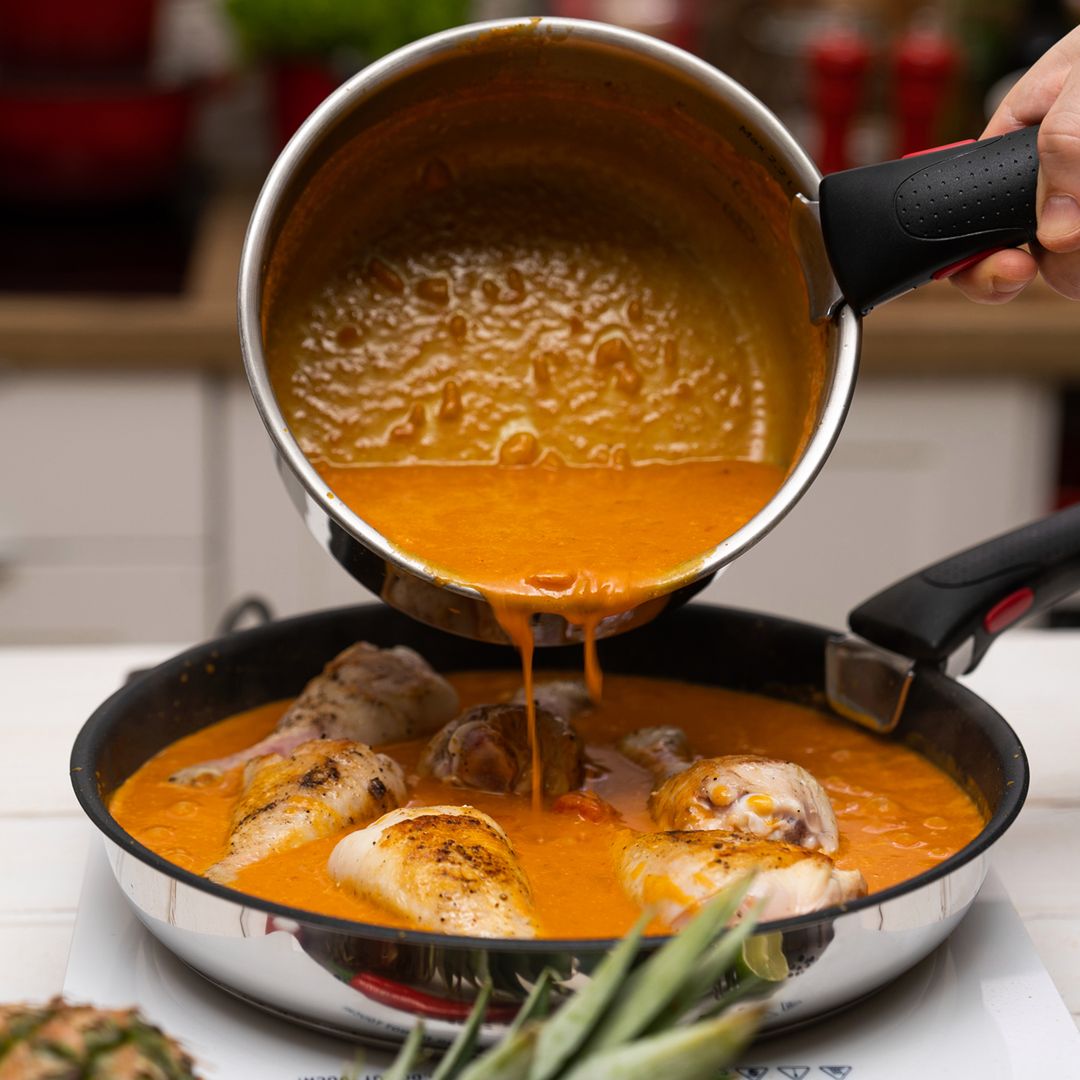 Pieczone udka w sosie curry- Pyszności