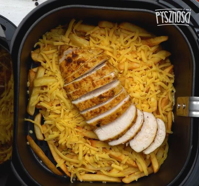 Imprezowe frytki- Pyszności