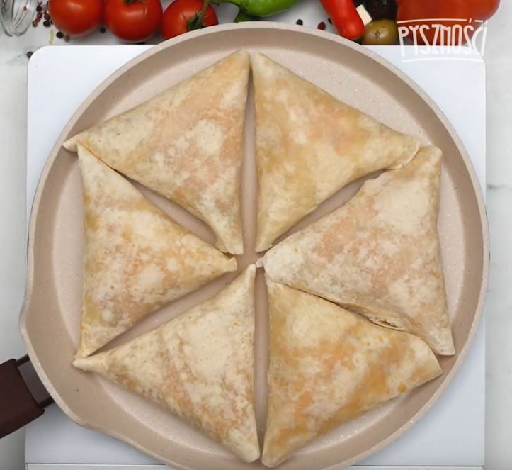 Rożki z tortilli- Pyszności