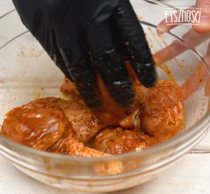 Udka z kurczaka w cieście- Pyszności