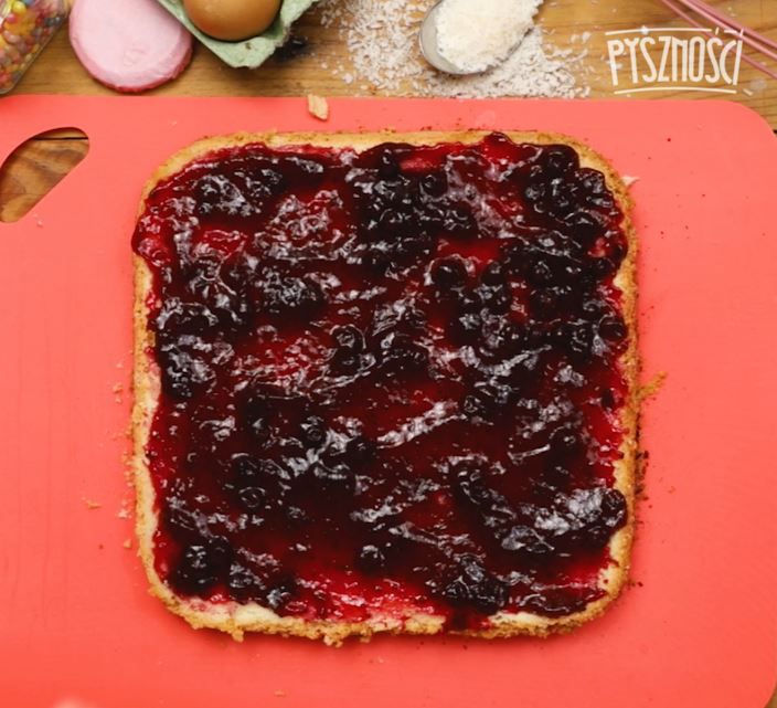 Ciasto Łabędzi puch- Pyszności