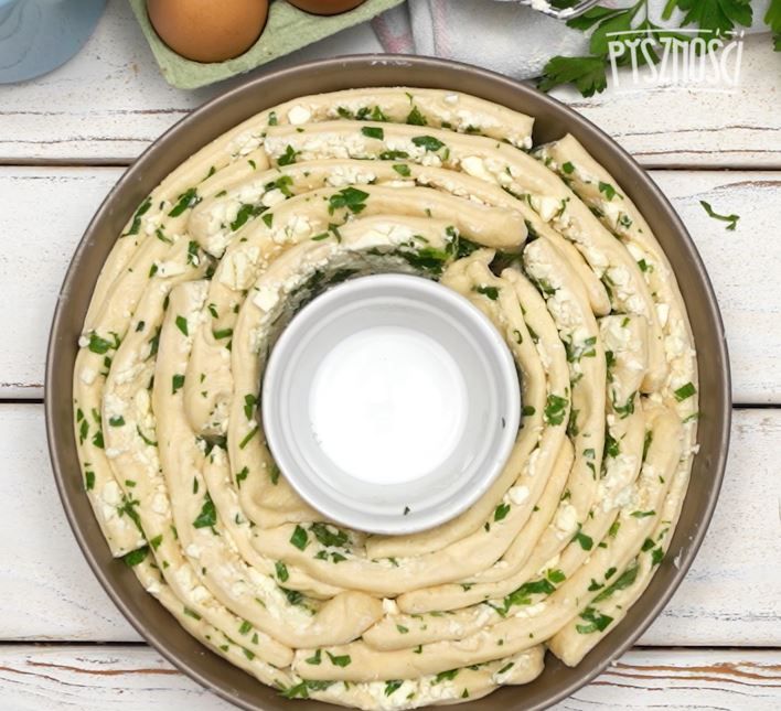 Chlebek ziołowy z fetą- Pyszności