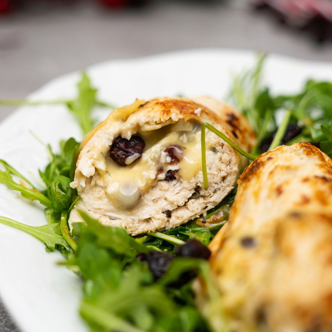 Roladki z żurawiną i camembertem- Pyszności