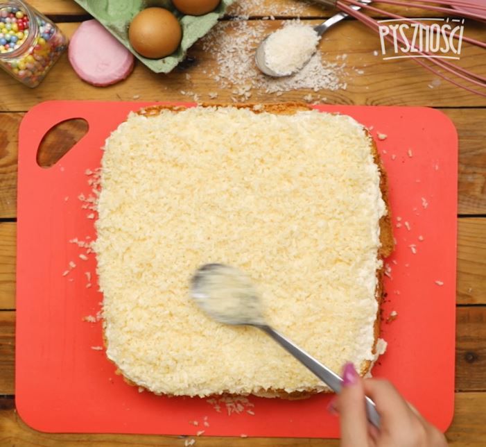 Ciasto Łabędzi puch- Pyszności