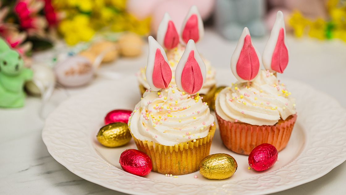 Babeczki zajączki- Pyszności