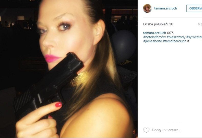 Tamara Arciuch jako dziewczyna Bonda