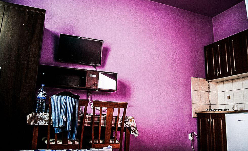 Pokój w hotelu braci K. 